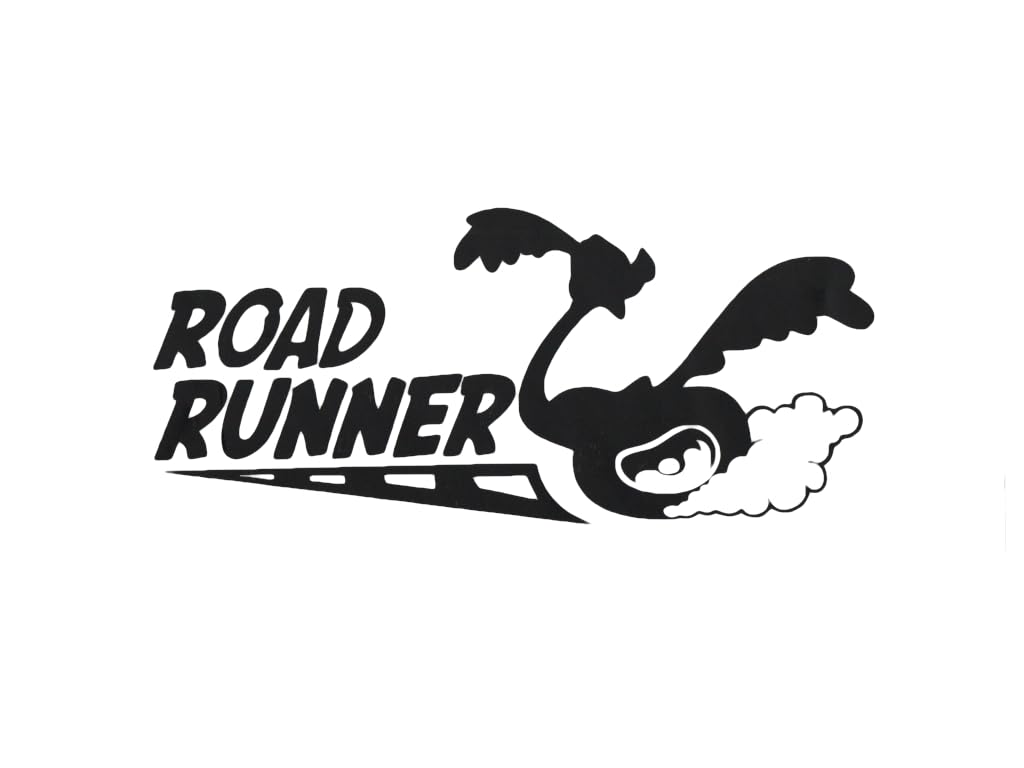 

Cutting Sticker ROAD RUNNER Matte Black 18cm чёрный