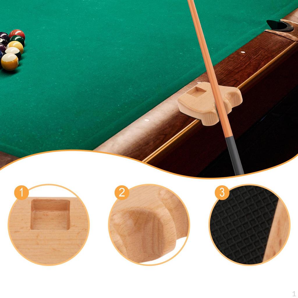 Cue Holder Stick Accessories Portable Cues Rest Claw for Community Center Billiards