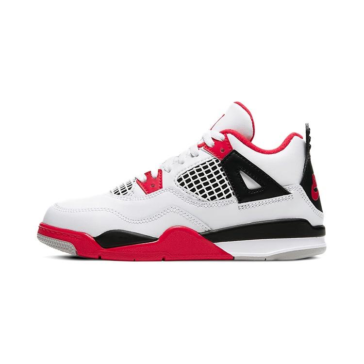 (PS) Air Jordan 4 Retro OG  Fire Red  2020 Kids  BQ7669-160
