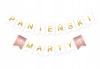 Bachelorette Banner + Name Rose Gold