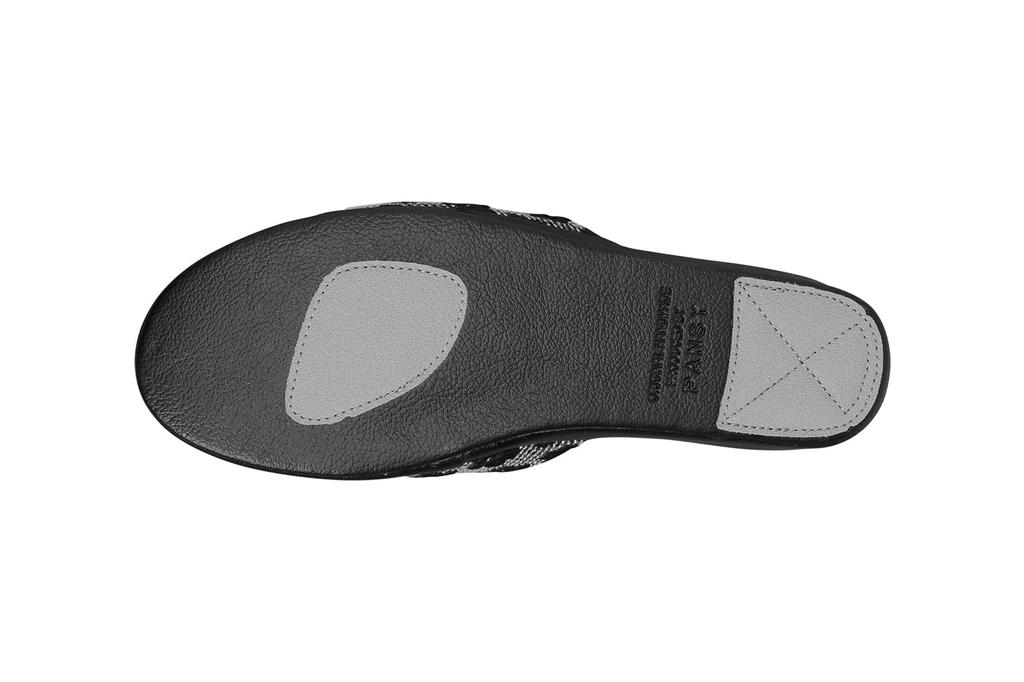 Stiefmütterchen 9335 Hausschuhe für Damen, Geprägtes Jacquardgewebe, Größe Klein, Rosa