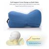 Memory Foam Travel Neck Pillow U-Shaped Adjustable Airplane Car Flight Pillow