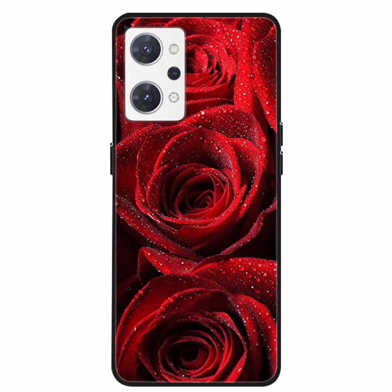 For Oppo Reno 7A 9A Case Phone Cover Soft Silicone Shockproof TPU Funda On For Oppo Reno9 A 5G Protection Capa Reno7 A / Reno9A