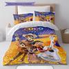COCO Pattern Bedding Home Decoration Birthday Gift ( 1 duvet cover + 2 pillowcase, without core),fan merchandise.