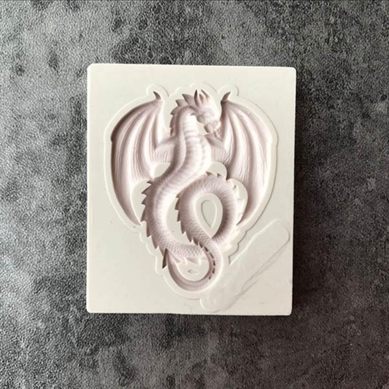 1PCS Dragon Silicone Mold Fondant Mold Cake Decorating Tools Chocolate Gumpaste Mold