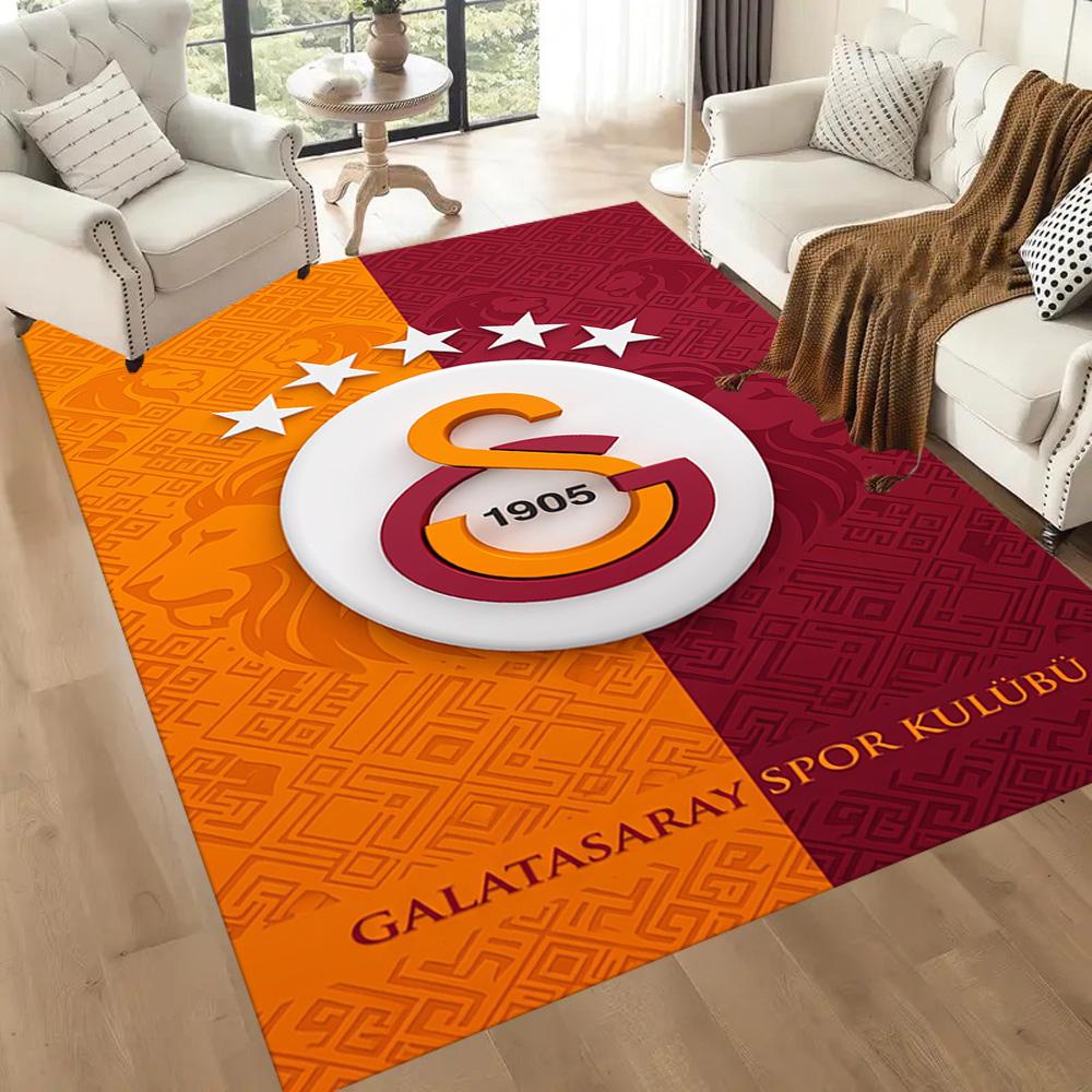 Galatasaray 95 Floor Mat Design for Foyer Game Room Balcony Hallway Anti-slip Rug Office home decor Perfect Gift for Women/Men