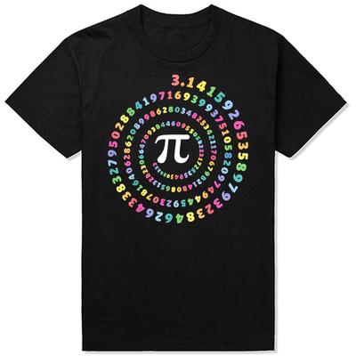 T-shirt Drôle Nouveauté Jour de Pi Été Hommes Femmes Vêtements Mode T-shirts Coton Manches Courtes Surdimensionné Amoureux des Maths T-shirt Hauts