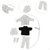 1/12 Doll Clothes, Handmade Full Suit, Costume with Jacket Pants for 6in Model Year Gifts