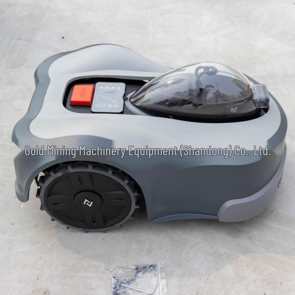 GPS-Enabled Smart Remote Control Robotic Lawn Mower