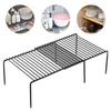 Retractable Shelf Kitchen Counter Expandable Rack Cabinet Organizer Cabinets Stackable Shelves