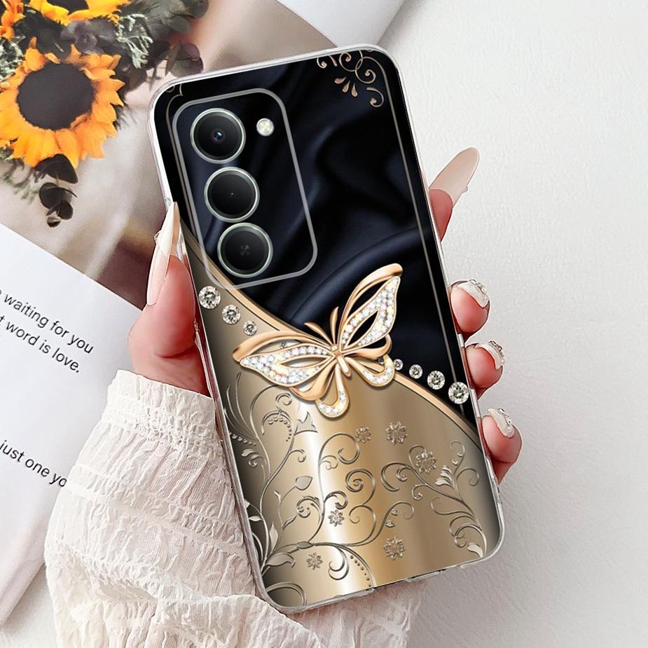 For Xiaomi Redmi 15 5G Case Cute Cat Luxury Painted Cover 6.9'' Soft Slim Phone Case For Xiaomi Redmi 15 Redmi15 4G Fundas Coque