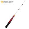 50cm Portable Pocket Mini Winter Ice Fishing Rod Hard Pole with Ice Fishing Reel Set C.W.20-40G Lightweight Winter Ice Fishing Tackle Kit