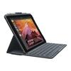 Logitech iPad tastatūra iK1053BK melna Bluetooth tastatūras integrētais korpuss, kas ir savietojams ar iPad 5. un 6. paaudzes akumulatora darbības laiku līdz 4 gadiem SLIM F
