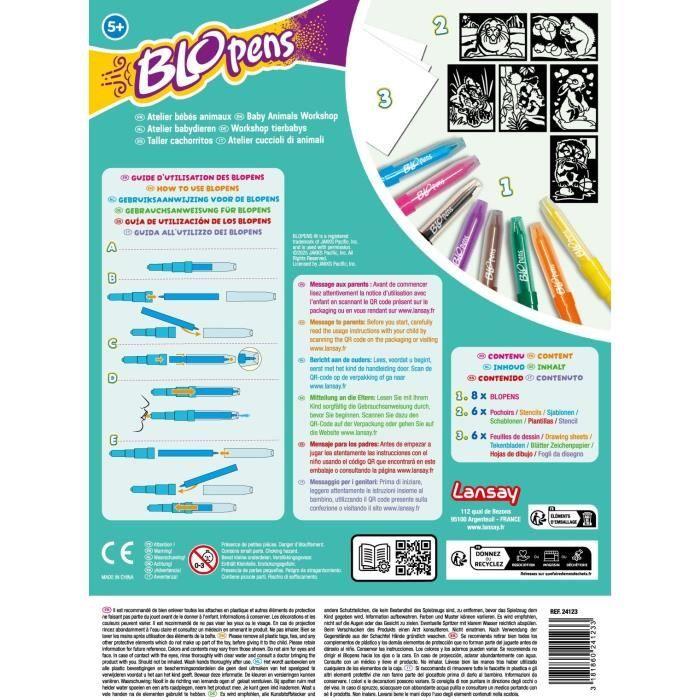 Blopens - LANSAY - Atelier Bébé Animaux - Dès 5 Ans