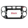 Car DVD Frame Audio Fitting Adaptor Dash Trim Facia Panel 9inch for VW Tiguan 2010-16 Radio Player 16pin Power Cable Canbus