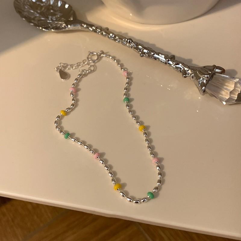 Korean Pearl & Sterling Silver Beaded Bracelet: Non-Fading, Summer Women's High-End Jewelry.