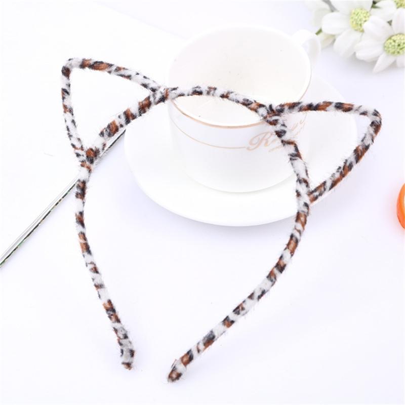 10Pieces Cats Ear Hairhoop Hair Styling Ornament Bendable Hairband For Kids Adults Theme Parties And Everyday Wear