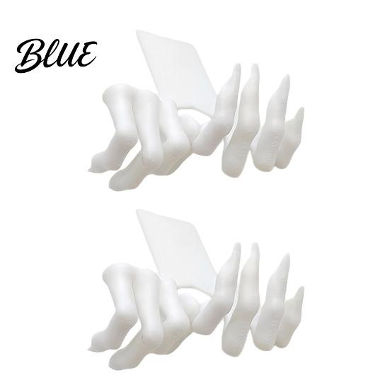Halloween Lesezeichen Gotische Gruselige Dämonen Klaue Lesezeichen 3D Gedruckte Gruselige Form Hand für Buchliebhaber Bücherregal Dekor