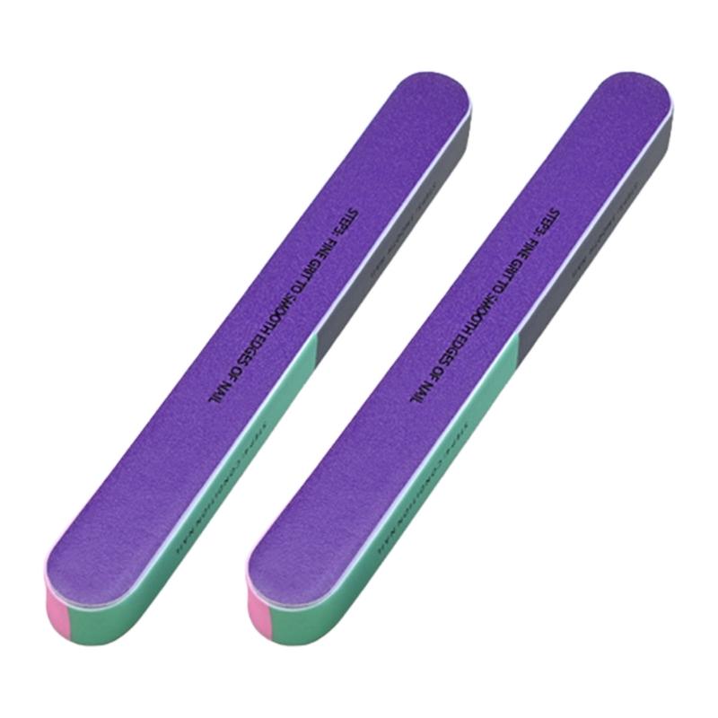 

Multicolorful Grits Nail File Set With Sandpaper For Salon Quality Home Manicures And Nail Art