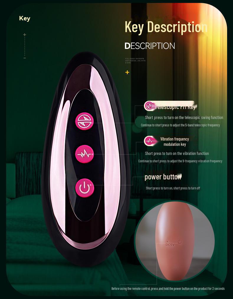Yiqu Wireless Wearable Vibrator Dual Stimulation Toy for Women