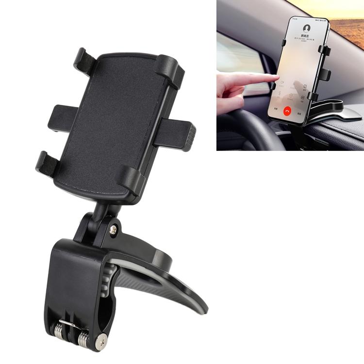 Portable Mobile Phone Holder Car Dashboard Mobile Phone Holder Bracket Magnetic чёрный