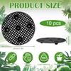 ZYNERY 10 PCS Plant Level Pot Elevator, Planter Stands for Outdoor Plants, Flower Plant Pot Saucers for Patio, Plant Trays for Pots, Pot Stand for
