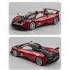 1/18 Pagani Huayra BC Alloy Sports Model Diecast Metal Racing Car Vehicles Model Collection Sound Light Simulation Kids Toy Gift
