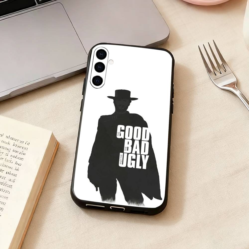 Clint Eastwood Graphic-c Phone Case Black Silicone Soft For Samsung Galaxy A73,A72,A71,A70,A53,A52,A51