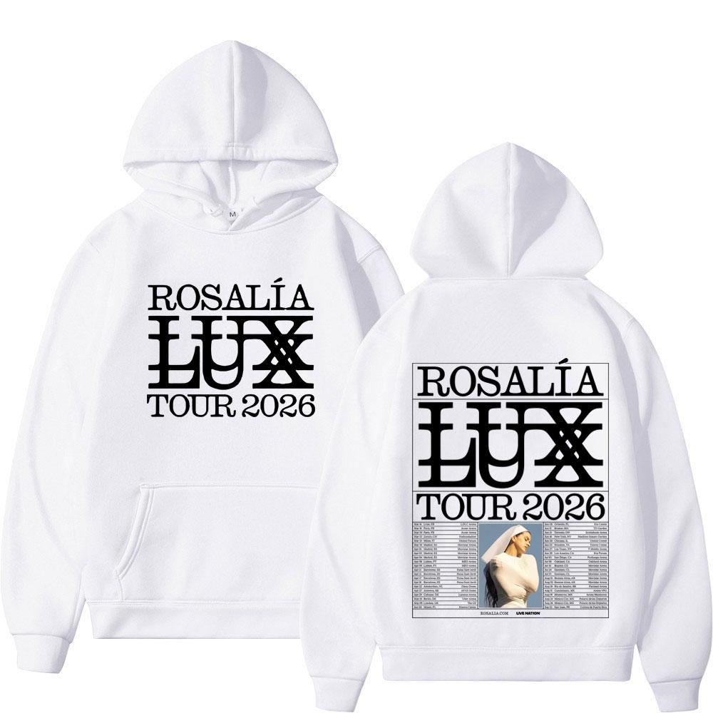 Album Tour  Print Hoodie Men Women Fashion Loose Pullover Oversized Hip-hop Casual Aesthetic Sweatshirt
