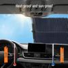 Automatinis ištraukiamas saulės skydelis naujos energijos transporto priemonėms - Apsauga nuo saulės priekiniam stiklui