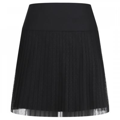 Shop   Women Golf Double Lace Pleated Flare Mini Spandex Skirt Ns Wsk 21295   