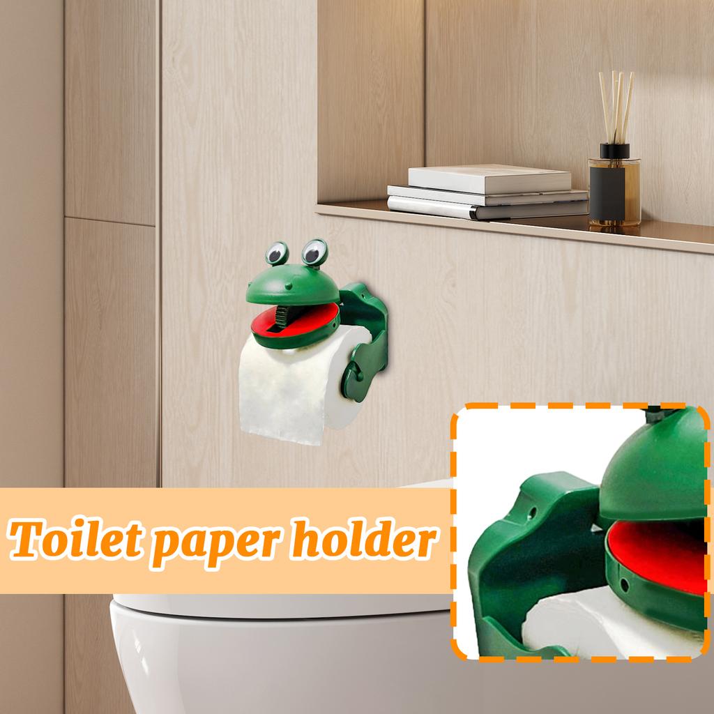 Toilettenpapierhalter - Entzückender Badezimmer-Tissue-Spender & Regal, Niedliche Tier-Themen-Dekoration Für Kinderbadezimmer Und Gäste-WC