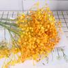 Babys Breath Artificial Flower 3 Branch Plastic Fake Gypsophila For Wedding Home Decor