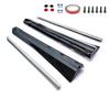 Compatible 2022 Honda Accord 10.5th Gen Aerodynamic Kit: Front Lip, Side Skirts, Rear Spoiler.