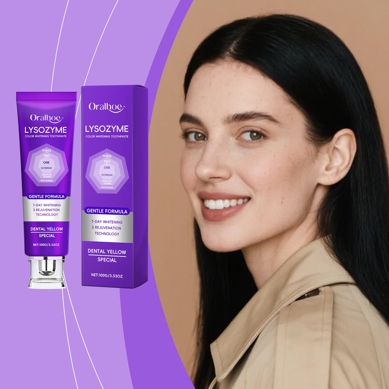 

100g Refreshing Whitening Toothpaster Remove Stain Oral Clean Vanilla Mint Fresh Breath Improve Smell Bleaching Toothpaste 100g