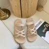 Windkühle Hausschuhe Damen Sommer Strand Damenschuhe Streetstyle Vielseitig Weiche Sohle Flach Kühles Hausschuh Strand Schuh