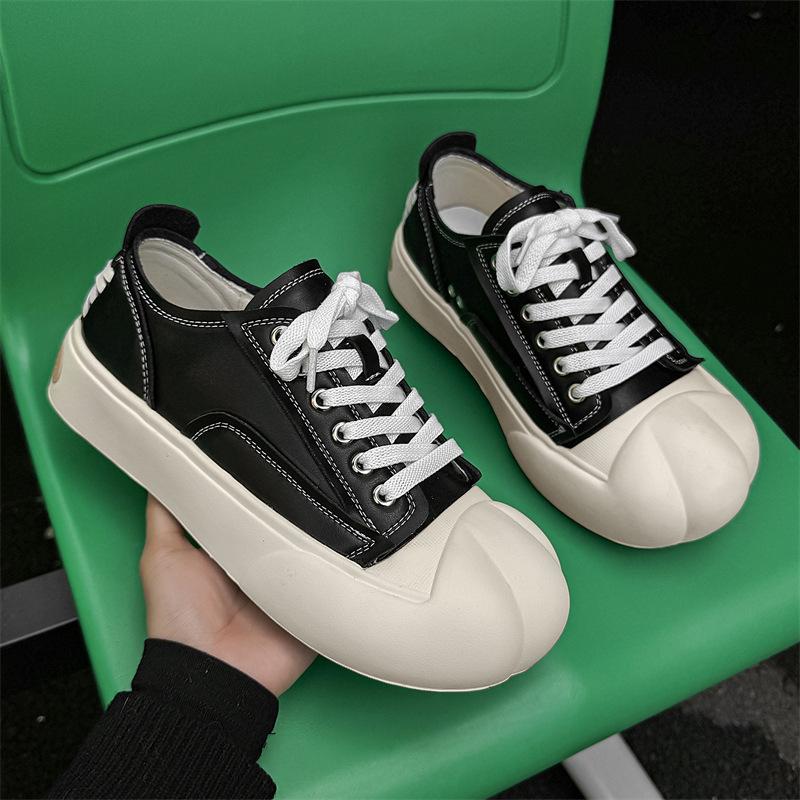 Cat s paw niche original platform spring new sports board shoes ugly cute bread shoes 38 чёрный