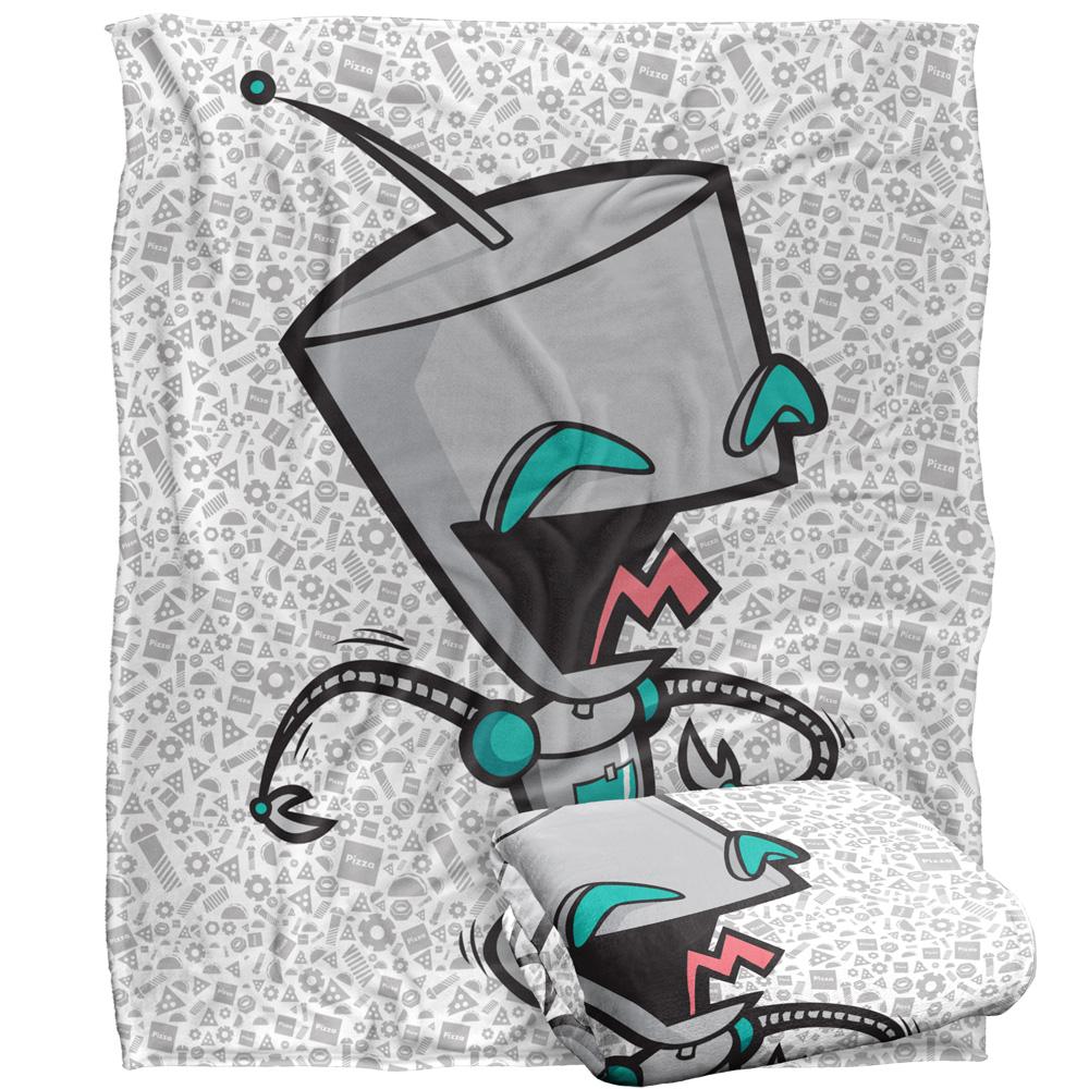 Invader Zim Silky Laughing Gir Supersoft Blanket
