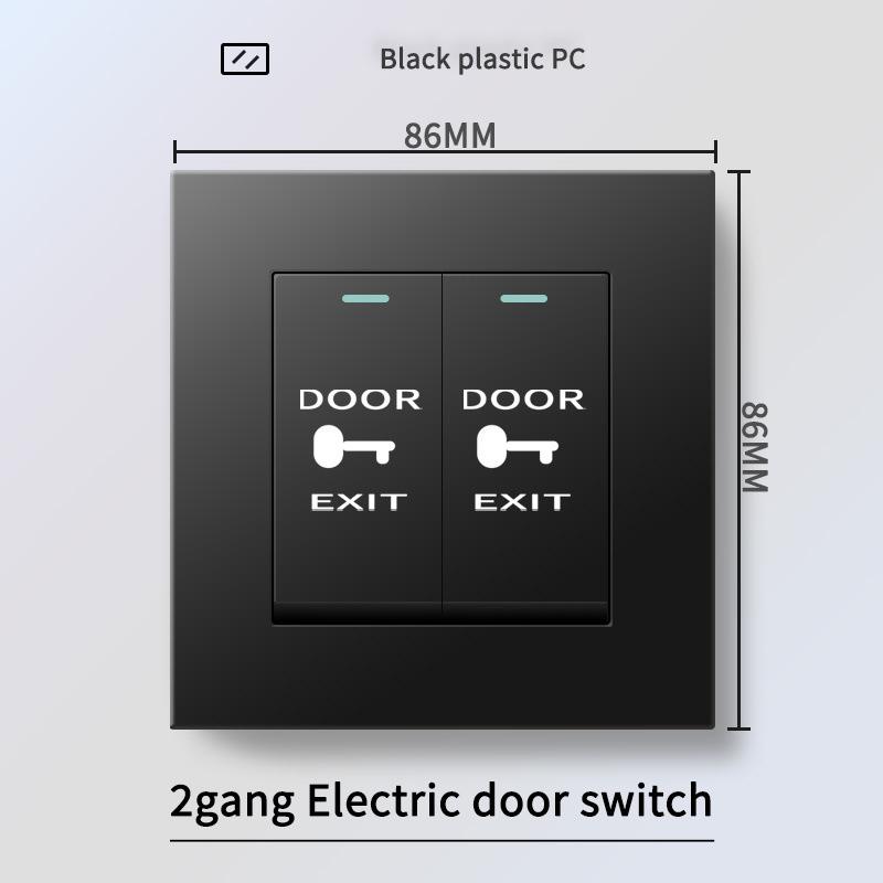13A British Standard Socket with USB & Type-C Fast Charging, Light Switch, Black Panel for Hong Kong & Macau