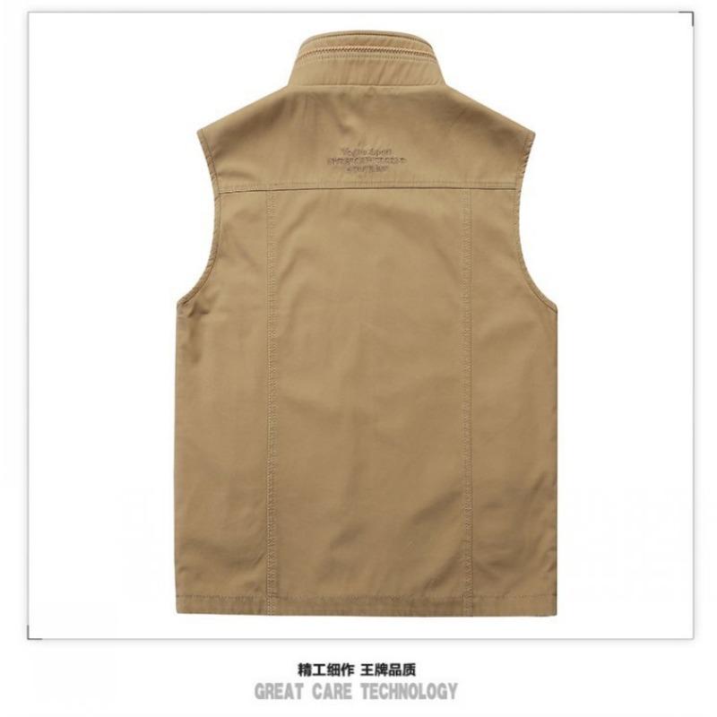 Men's Vest Outdoor Sports Sleeveless Jacket Double-sided Jacket