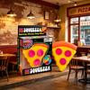 Schylling Needoh Pizza Duyusal Stres Giderici Fidget Küpü - Odaklanma İçin Sıkılabilir Anti-Anksiyete Küpü ADHD Nüfusu