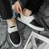 New Canvas Shoes Men Summer Classic Loafers Men Casual Shoes Breathable Lazy Walking Flat Women Shoes Sneakers Black White