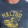 Polo Ralph Lauren SS24 Letter Pattern Printed Crew Neck Short Sleeve T-Shirt Men Tops Blue 710842446-004