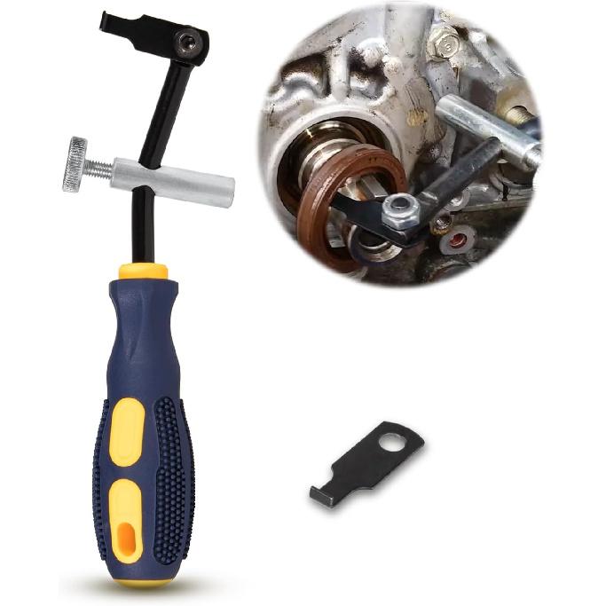 58430 Shaft Type Seal Puller With 58500 Hook For Shaft/Seals, Universal Seal Removal Tool For Camshaft And Crankshaft Seals, 56750 Blind Oil Seal