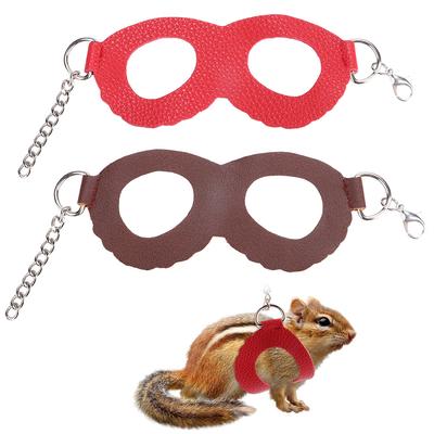 2PCS Small Pet Outdoor Walking Harness Vest and Leash Set with Decor for Kitten Accessory