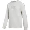 Emporio Armani EA7 FW24 Buchstaben Zahlen Logo Print Rundhals Lässiges Langarm Sweatshirt Herren sweatshirt Grau 6DPM23-PJUWZ-1909