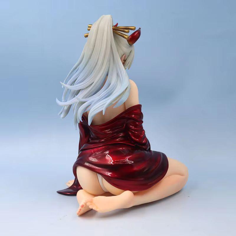 Beautiful Girl High-Quality Statue Pirate King Anime Surrounding Decoration Kimono Hand-Made Animation Tabletop Decoration Gift