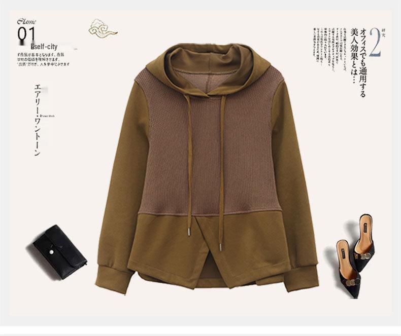 2024 Women's Lightweight Petite Hoodie - Spring/Autumn Casual Long Sleeve