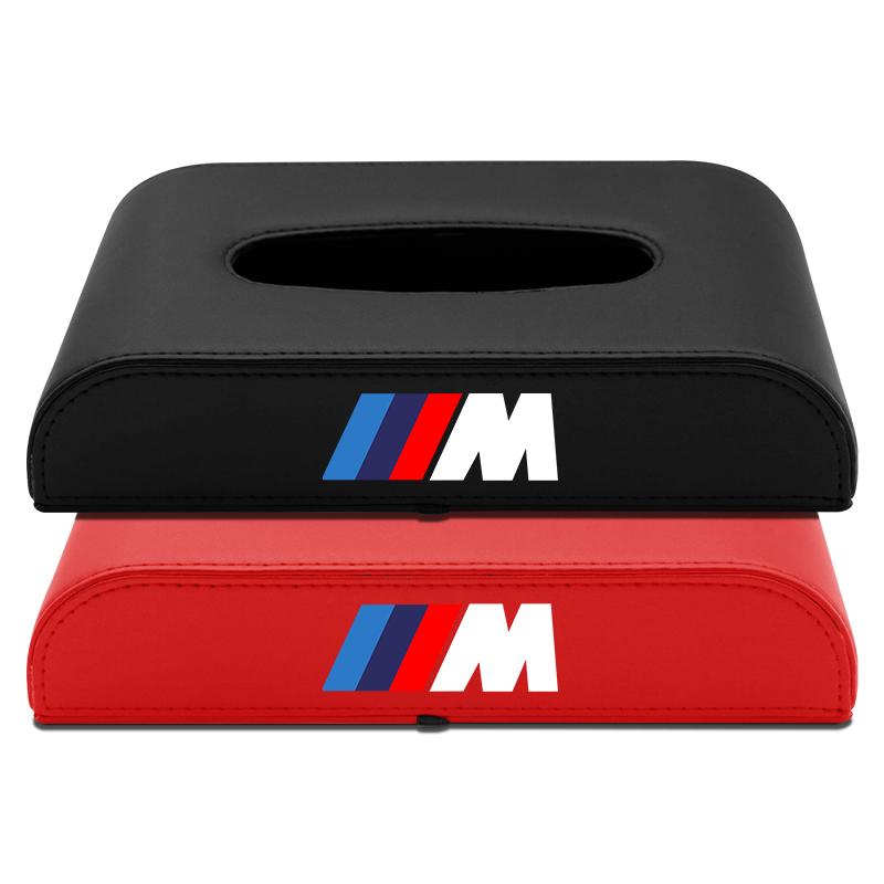 Car Tissue Box Holder Armrest Box Storage Case Car Accessories For BMW X5 X1 X3 X6 1 3 5 6 7 GT Z Series E84 E83 E70 F15 E71 F16
