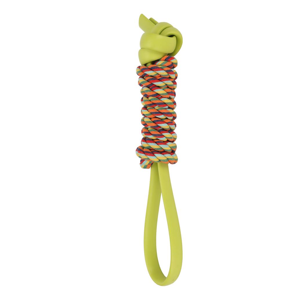 Dog Chew Rope Toys Multipurpose TPR Bite Resistant Teeth Grinding Interactive Cotton Rope Dog Toys